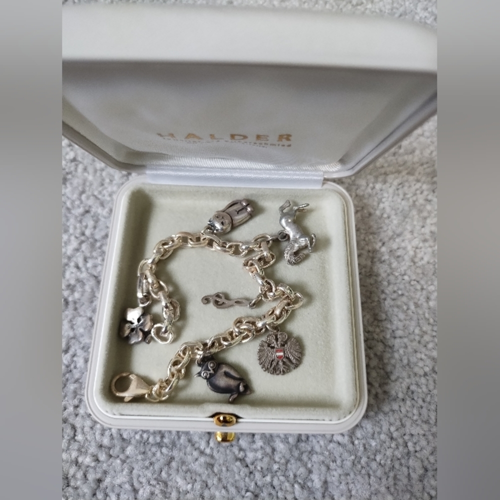 Halder charm bracelet